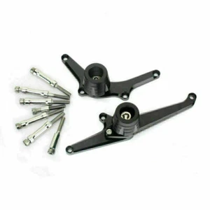 Aluminum Black Engine Sliders Protector For Honda CBR600RR CBR 600 RR 2013-2016 - Picture 1 of 3