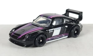 Hot Wheels lose Porsche 993 GT2 Euro Style schwarz Wheel Swap Custom - Bild 1 von 6