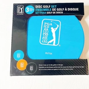 PGA Disc Golf Starter Set Blue Orange Black Driver, Mid-Range & Putter - Picture 1 of 2