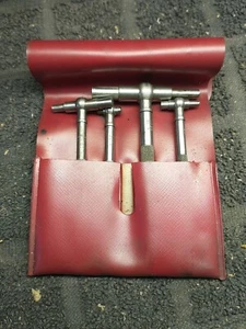 STARRETT NO S579G TELESCOPING GAGE 4 PIECE SET. USA - Picture 1 of 6
