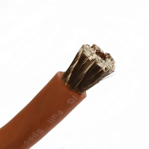 Cable de alimentación/tierra amplificador flexible de alto rendimiento 1/0 AWG 0 calibre 25 pies rojo - Imagen 1 de 3