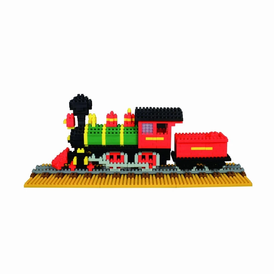 Nanoblock Steam Locomotive 4-4-0 58195 Block Building Kit