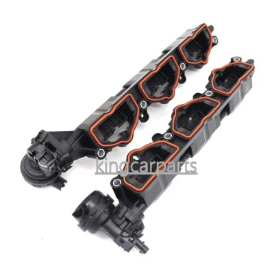 Pair Intake Manifolds For Audi A6 Quattro A7 Quattro Q7 A8 Quattro 06E133110AT - Imagem 1 de 4