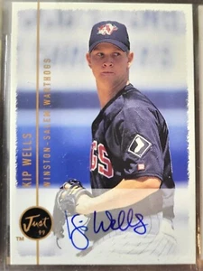 1999 Just Minors Auto Kip Wells Autographed Rookie Card - Picture 1 of 1