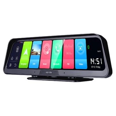 Android 8.1 10In Car Cam Dual Lens Dash Camera Driving Recorder GPS Navigation — 第 1/4 张图片