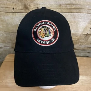 Mütze Kappe Chicago Blackhawks Denis Savard Hall of Famer bestickt Sharpie - Bild 1 von 11