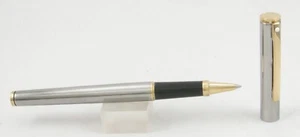 Sheaffer Fashion II Gunmetal & Gold Rollerball Pen In Box - c.2001 - Made in USA - Picture 1 of 6