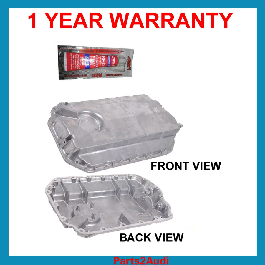 VW PASSAT AUDI A4 A6 ALLROAD S4 CÁRTER DE ACEITE DEL MOTOR 2.8 2.7 SIN ORIFICIO SENSOR DE ACEITE Foto 1 de 1