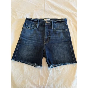 FRAME Le Tour kurze Jeansshorts Raw Edge Cut Off Größe 25 Damen - Bild 1 von 6