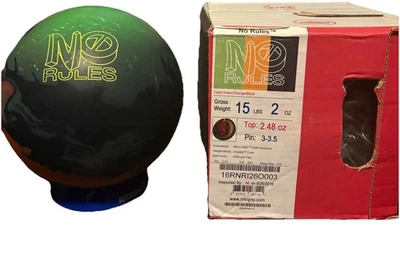 Roto Grip No Rules 15lb Bowling Ball  RARE NEW IN BOX - Image 1 of 4