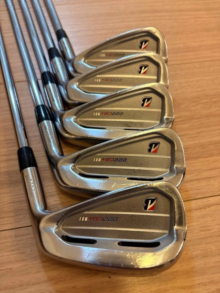 BRIDGESTONE 222CB+ Irons #6-9,Pw(5Clubs)/NSPRO 950 NEO/Flex:Stiff/ Iron set - Image 1 of 4