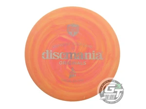USED DiscMania [SE] Swirl D-Line P1 173g Orange-Pink Putter Golf Disc - Picture 1 of 2
