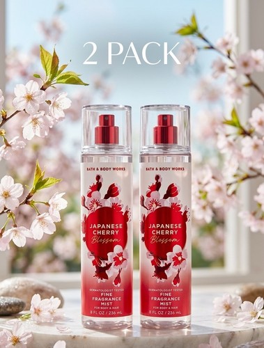 Bath & Body Works Japanese Cherry Blossom Fragrance Mist 8oz