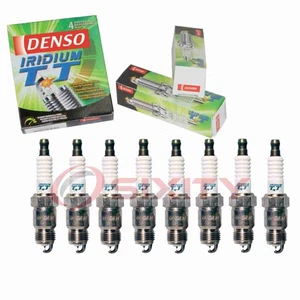 8 pc Denso Iridium TT Spark Plugs for 1969-1971 Jeep J-100 5.7L V8 Ignition mm - Picture 1 of 5
