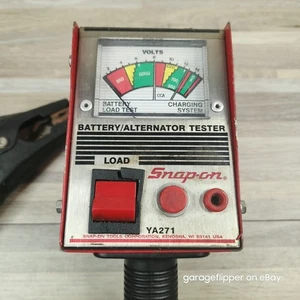 Snap-on Tools 12V Battery/Alternator Tester YA271 Vintage Tested Working - Picture 1 of 10