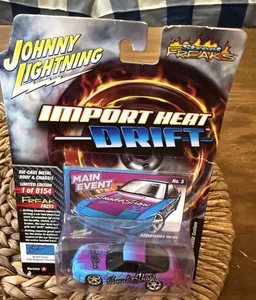 Johnny Lightning 1:64 - 1990 Nissan 240SX Blue (Import Heat/Drift) - Picture 1 of 8