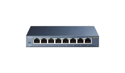Conmutador Ethernet de escritorio Gigabit de 8 puertos TP-Link TL-SG108 - Usado, probado y funcionando Foto 1 de 4