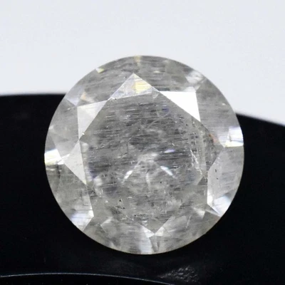 1.60 Ct White Moissanite 7 MM Round Certified UNIQUE Loose Gemstone - Image 1 of 4