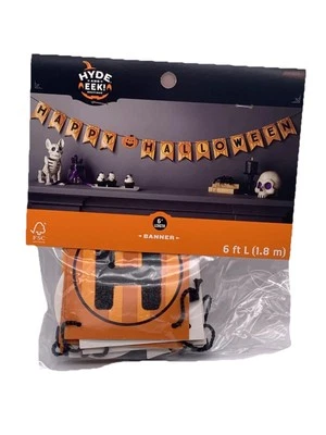 Happy Hallowen Party Banner, 6’ Lenght For Halloween 👻🎃 - Image 1 of 2