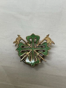 Insignia Plata Orden De Alcántara Caballería - Foto 1 di 3