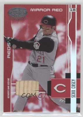 2003 Leaf Certified Materials Mirror Red Materials /250 Sean Casey #48 - Image 1 of 2