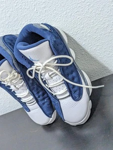 Nike Air Jordan 13 Retro GS Azul Marino Blanco 884129-404 Talla 4.5Y Tenis Juveniles - Imagen 1 de 12