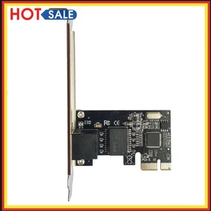 Gigabit Ethernet PCI Express Network Card RJ45 LAN Adapter for Desktop PC - Afbeelding 1 van 6