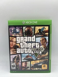 Grand Theft Auto V GTA 5 Xbox One komplett CIB mit Karte - Bild 1 von 4