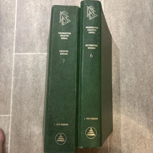 Vintage 1986 L Ron Hubbard Organization Executive Course Volume 7 &6 - Picture 1 of 4