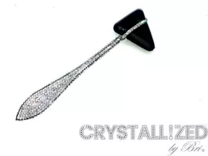 Bling Reflex Hammer AUSTRIAN CRYSTAL Any Color Medical Nurse Bedazzled Custom Dr - Picture 1 of 6