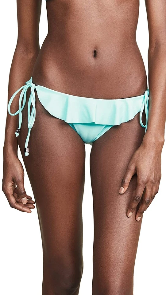 Shoshanna 262236 Women's String Ruffle Bikini Bottoms Swimwear Size Medium - Image 1 of 3