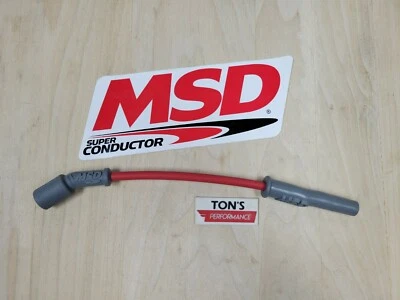 Одинарный провод свечи зажигания для грузовика MSD 8,5 мм LS1 Chevy GMC Avalanche Silverado 32829-1 - Изображение 1 из 2