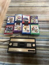 New ListingVintage Mattel Electronics Intellivision Game Console + 9 Assorted Games