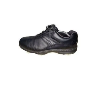FootJoy Golf Shoes Black Contour Series 5401 Lace Up Sz 11 Men Casual Sportswear - Picture 1 of 7