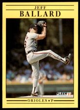 1991 Fleer Jeff Ballard Baseball Cards #467