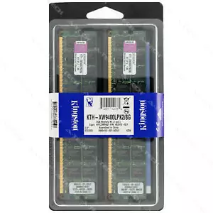 Kingston 8GB 2x 4GB PC2-5300 RDIMM Factory Sealed Memory RAM (KTH-XW9400LPK2/8G) - Picture 1 of 2