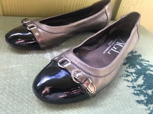 38,5 AGL Boutique Ballerinas Damen Metall Attilio Giusti Leombruni 8,5 - Bild 1 von 7