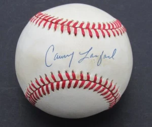 Carney Lansford Oakland A's Signed/Autographed Rawlings OAL Baseball JSA 189862 - Picture 1 of 3