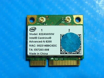 Sony VAIO 15.6"  VPCEB23F Genuine Laptop WiFi Wireless Card 622ANHMW - Image 1 of 4