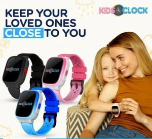 KIDSOCLOCK 4G KIDS SMART WATCH GPS TRACKING VIDEO VOICE CALL mobile phone - Picture 1 of 15
