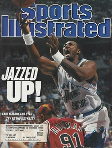 Sports Illustrated June 16 1997 Karl Malone Utah Jazz - Picture 1 of 1
