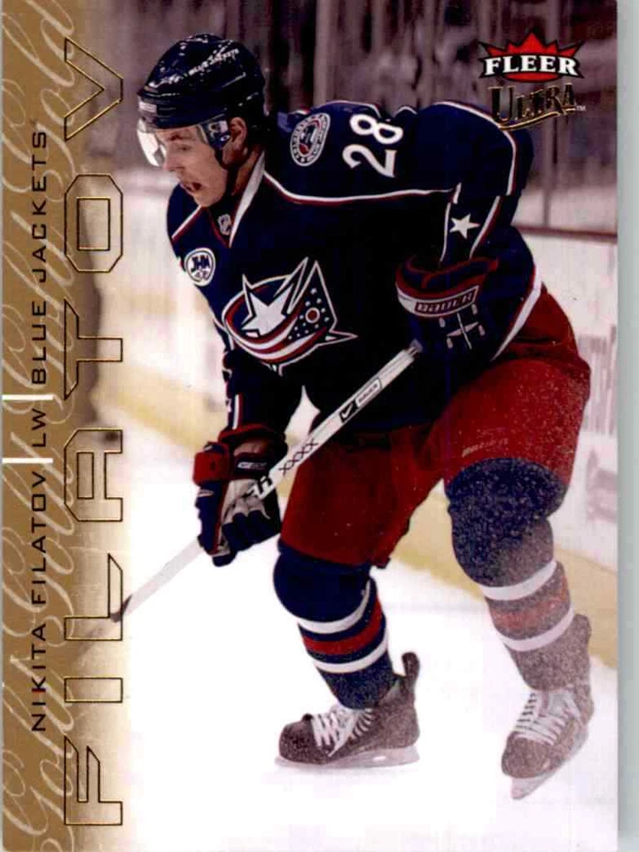 2009-10 Fleer Ultra Gold Medallion Nikita Filatov #44 - Image 1 of 2