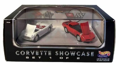 Hot Wheels Collectibles Corvette Showcase Car Set 1 Die Cast, 1:64,MISB (B236) - Image 1 of 4