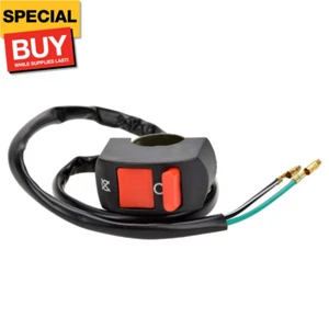 Kill On Off Switch for ATV Motorcycle Scooter Go Kart Engine Offroad Enduro Dirt - Picture 1 of 9