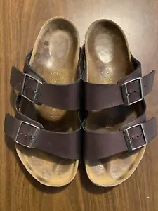 BIRKENSTOCK ARIZONA PLUM PURPLE Size 41 - Picture 1 of 6