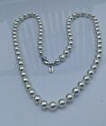Vintage Faux Pearl Rope Necklace G99