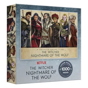 Ceaco Netflix The Witcher Witcher Woods Animation 1000 Piece Jigsaw Puzzle - Picture 1 of 2