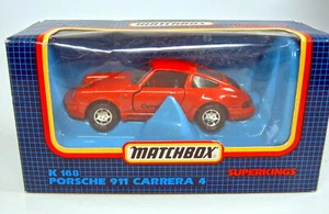 Matchbox Superking K-168 Porsche 911 Carrera 4 rot top in Box - Bild 1 von 6