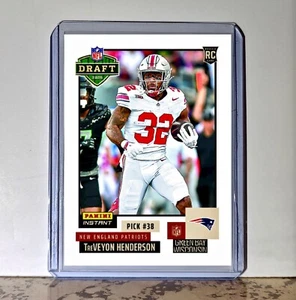 TreVeyon Henderson Rookie 2025 NFL Draft #25 Football Card NE Patriots PreSale - Bild 1 von 1