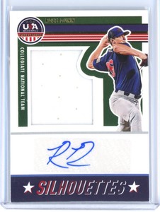 2023 ROSS DUNN PANINI USA STARS & STRIPES SILHOUETTES JERSEY AUTO 149/200!!